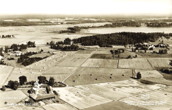 Flygfoto över Sällinge