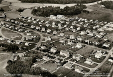 Karlstad, Flygfoto över Vålberg 1959 Karlstad, Flygfoto över Vålberg 1959