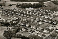 Karlstad, Flygfoto över Vålberg 1959