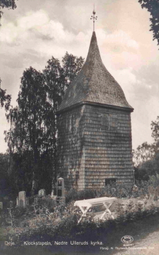 Deje, Klockstapeln, Nedre Ulleruds Kyrka 1929