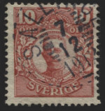 Sällinge Frimärke 7/12 1912 Sällinge Frimärke 7/12 1912