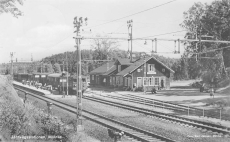 Södertälje, Järnvägsstationen Mölnbo 1956 Södertälje, Järnvägsstationen Mölnbo 1956