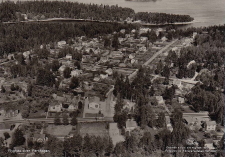 Södertälje, Flygfoto över Pershagen 1962 Södertälje, Flygfoto över Pershagen 1962