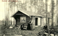 Hagfors, Hyddan på Orrberget 1910 Hagfors, Hyddan på Orrberget 1910