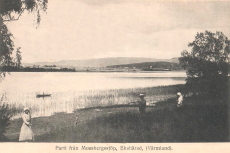Hagfors, Parti från Mossbergssjön, Ekshärad, Värmland Hagfors, Parti från Mossbergssjön, Ekshärad, Värmland