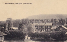 Hagfors, Ekshärads Prestgård, Vermland 1915