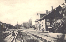 Askersund, Mariedams Järnvägsstation 1910 Askersund, Mariedams Järnvägsstation 1910