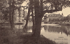 Örebro, Sparbanken och Slottet 1926 Örebro, Sparbanken och Slottet 1926