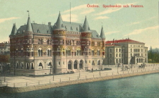 Örebro Sparbanken och Teatern 1911 Örebro Sparbanken och Teatern 1911