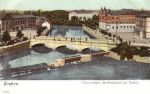 Örebro, Frimurarelogen, Sparbankshuset och Teatern 1905 Örebro, Frimurarelogen, Sparbankshuset och Teatern 1905