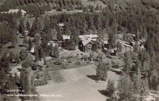 Flygfoto över Långbergsgården, Tällberg Flygfoto över Långbergsgården, Tällberg