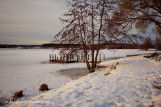 Bryggan, Strandpromenaden och Lindesjön