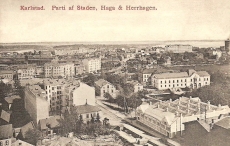 Karlstad, Parti af Staden, Haga & Herrhagen Karlstad, Parti af Staden, Haga & Herrhagen