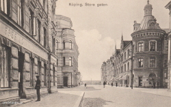 Köping, Stora Gatan 1915 Köping, Stora Gatan 1915