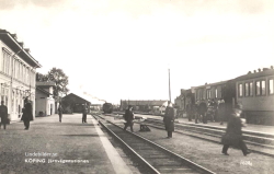Köping Järnvägsstationen Köping Järnvägsstationen