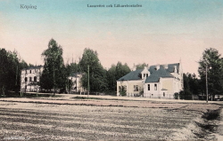 Köping, Lazarettet och Läkarebostaden 1915 Köping, Lazarettet och Läkarebostaden 1915
