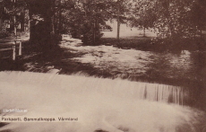 Parkparti. Gammalkroppa, Värmland 1949 Parkparti. Gammalkroppa, Värmland 1949