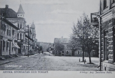 Arvika, Storgatan och Torget Arvika, Storgatan och Torget