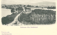 Hedemora från Stadsberget 1900 Hedemora från Stadsberget 1900