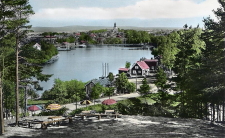 Hedemora, Vy från Stadsberget, Serveringen Hedemora, Vy från Stadsberget, Serveringen