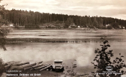 Hedemora. Dalälven vid Grådö