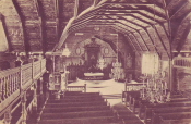 Kopparberg från Kyrkan. Interiör 1917 Kopparberg från Kyrkan. Interiör 1917