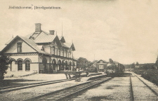 Hallstahammar Järnvägsstationen 1917