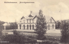Hallstahammar, Järnvägsstationen 1914 Hallstahammar, Järnvägsstationen 1914