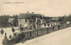 Gotland, Tingstäde, Järnvägsstationen