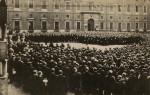 Studenter hyllar Konungen Gustav V 1914 Studenter hyllar Konungen Gustav V 1914
