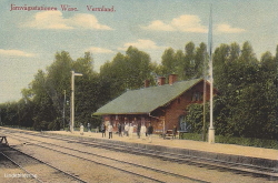 Järnvägsstationen Wäse, Vermland