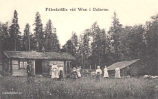 Vansbro. Fäbodställe vid Wan i Dalarna Vansbro. Fäbodställe vid Wan i Dalarna