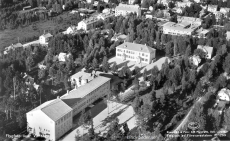 Flygfoto över Vansbro Flygfoto över Vansbro