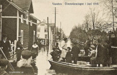 Vansbro, Översvämmningen i Juni 1916 Vansbro, Översvämmningen i Juni 1916
