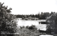 Vansbro, Dalälven med Folkers Park 1947 Vansbro, Dalälven med Folkers Park 1947