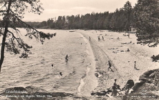 Vansbro, Badstrand vid Bysjön, Närsjö, Nås Vansbro, Badstrand vid Bysjön, Närsjö, Nås