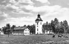Vansbro, Nås, Kyrkan och Tingshuset Vansbro, Nås, Kyrkan och Tingshuset
