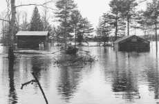Vansbro, Nås, Översvämmningen 1959, Ingemarsspeley Vansbro, Nås, Översvämmningen 1959, Ingemarsspeley
