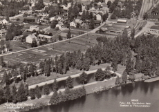 Flygfoto över Vansbro