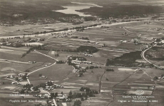 Vansbro, Flygfoto över Nås, Dalarna Vansbro, Flygfoto över Nås, Dalarna