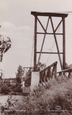 Vansbro, Hängbron i Dala - Järna Vansbro, Hängbron i Dala - Järna