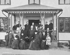Vansbro, Dala-Järna Prostgården 1893 Vansbro, Dala-Järna Prostgården 1893