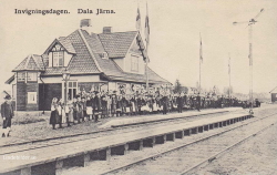 Invigningsdagen. Dala Järna 1908 Invigningsdagen. Dala Järna 1908