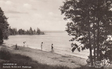 Kristinehamn, Gottbols Badstrand, Rudskoga 1948