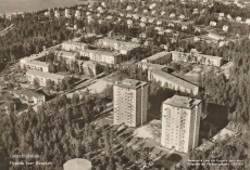 Flygfoto över Skoghall 1961 Flygfoto över Skoghall 1961