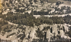 Flygfoto över Skoghall 1956 Flygfoto över Skoghall 1956