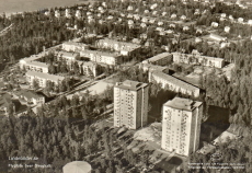 Flygfoto över Skoghall 1961 Flygfoto över Skoghall 1961