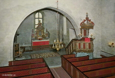 Gotland, Östergarn Kyrka, Interiör