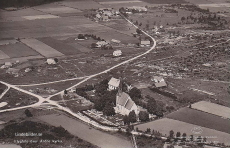 Gotland, Flygfoto över Ardre Kyrka 1948 Gotland, Flygfoto över Ardre Kyrka 1948