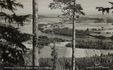 Hedemora, Utsikt från Sjulsbo Klint över Dalälven 1946 Hedemora, Utsikt från Sjulsbo Klint över Dalälven 1946